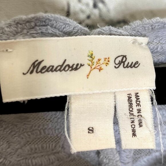 Meadow Rue grey ombré crocheted lace top - Picture 8 of 8